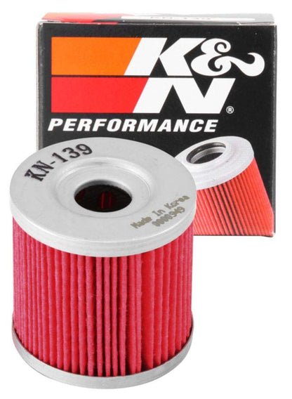 K&N FILTER KN-139 K&N Motorcycle Oil Filter: High Performance, Premium, KN-139