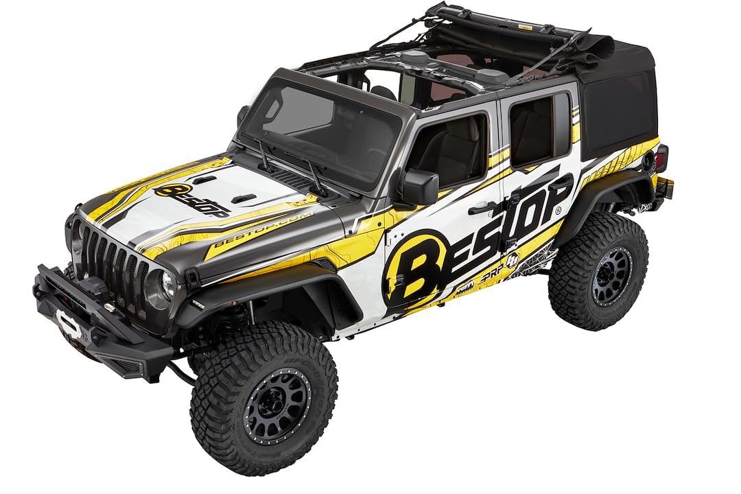 BESTOP 50726-01 Bestop 50726-01 JL SUPERTOP ULTRA (HARDGOODS) 54725