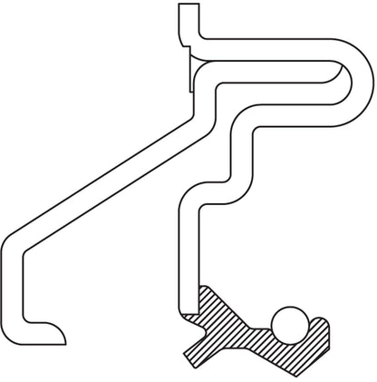 NATIONAL 3543 National 3543 Automatic Transmission Output Shaft Seal