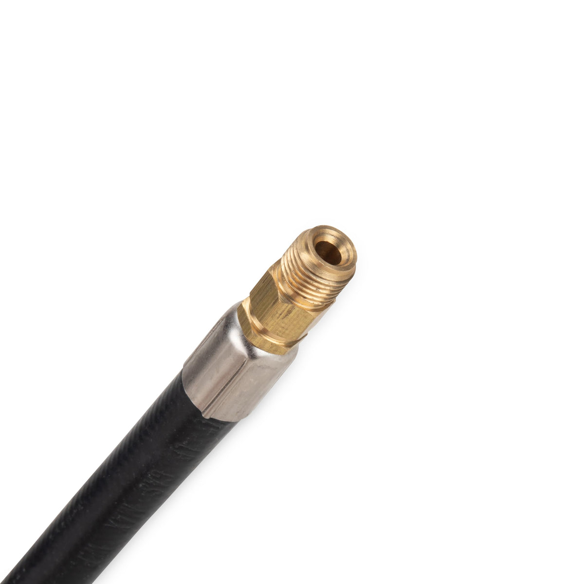 CAMCO 59035 Camco Olympian 12-Foot RV Propane Supply Hose - Built-In Excess Flow Protection - Connects Motorhome to 20/30 lb Propane Tank - Soft-Nose POL x 1/4-Inch Inverted Flare (59035)