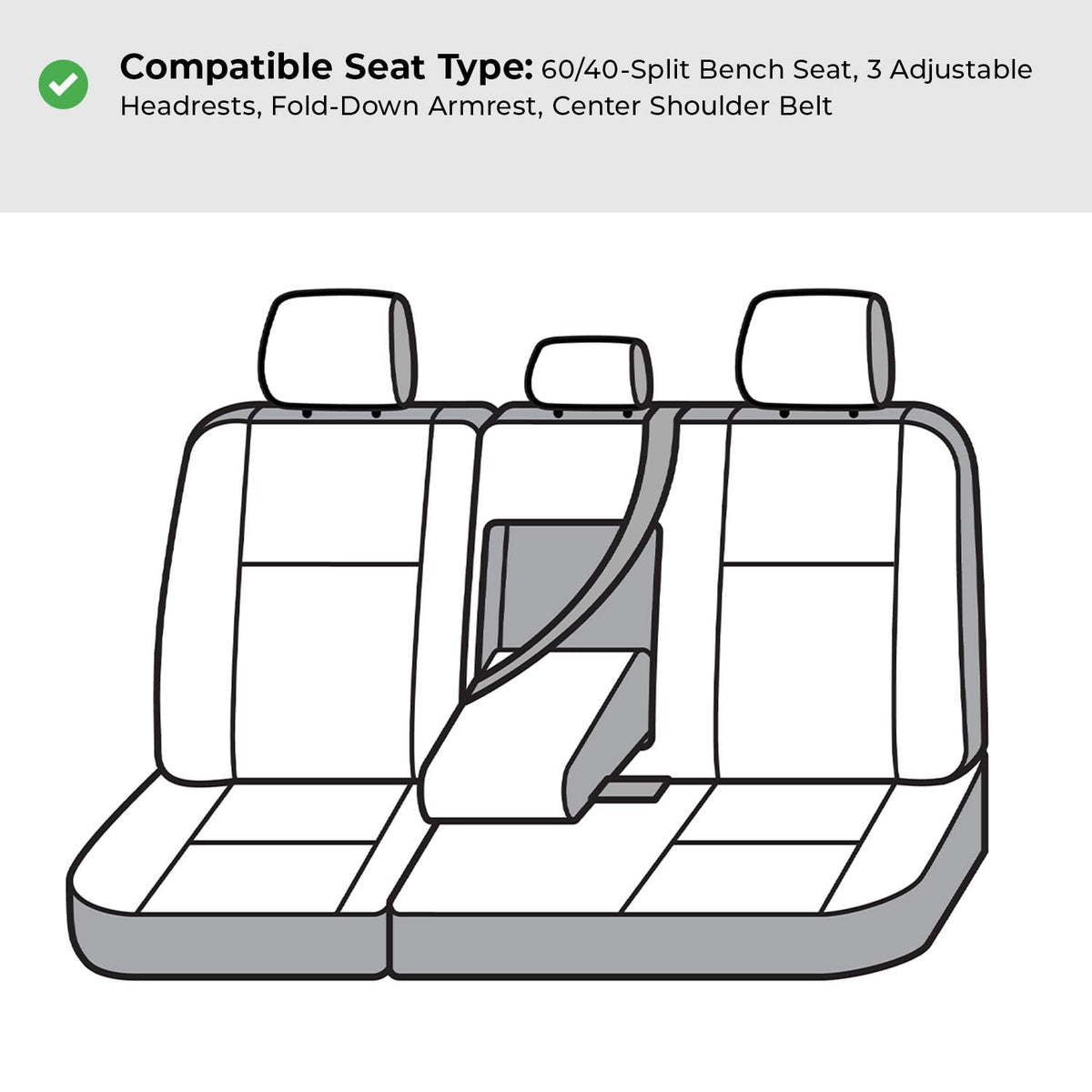 COVERCRAFT SSC8517CABN Covercraft SSC8517CABN CARHARTT SEATSAVER CUSTOM SECOND RO