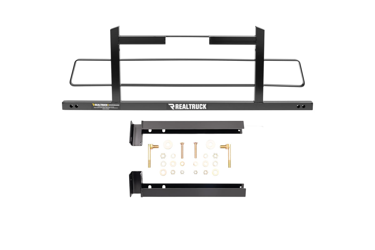 BACKRACK 30201TB BACKRACK | Hardware Kit for use w/ 21" Toolbox, Black, No Drill | 30201TB | Fits 1999-2016 Ford F-250/F-350/F-450