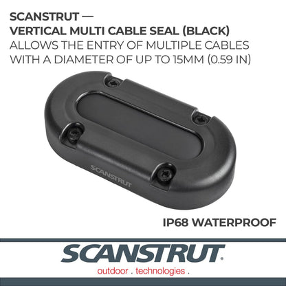 SCANSTRUT DS-MULTI-P-BLK Scanstrut DS-Multi-P-BLK Multi Cable Seal for Cables up to 15mm - Black