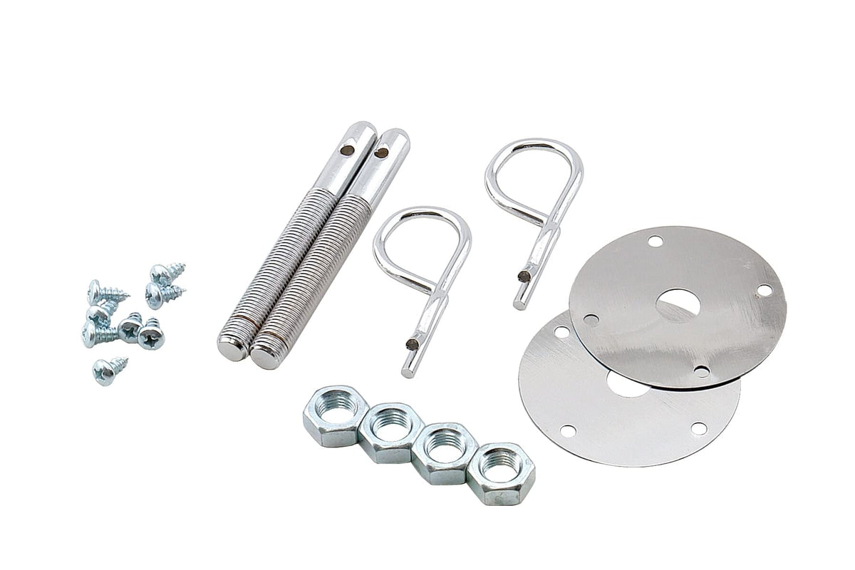 MR GASKET 1016 Mr. Gasket 1016 Hood Pin Kit 7/16" Safety Pin