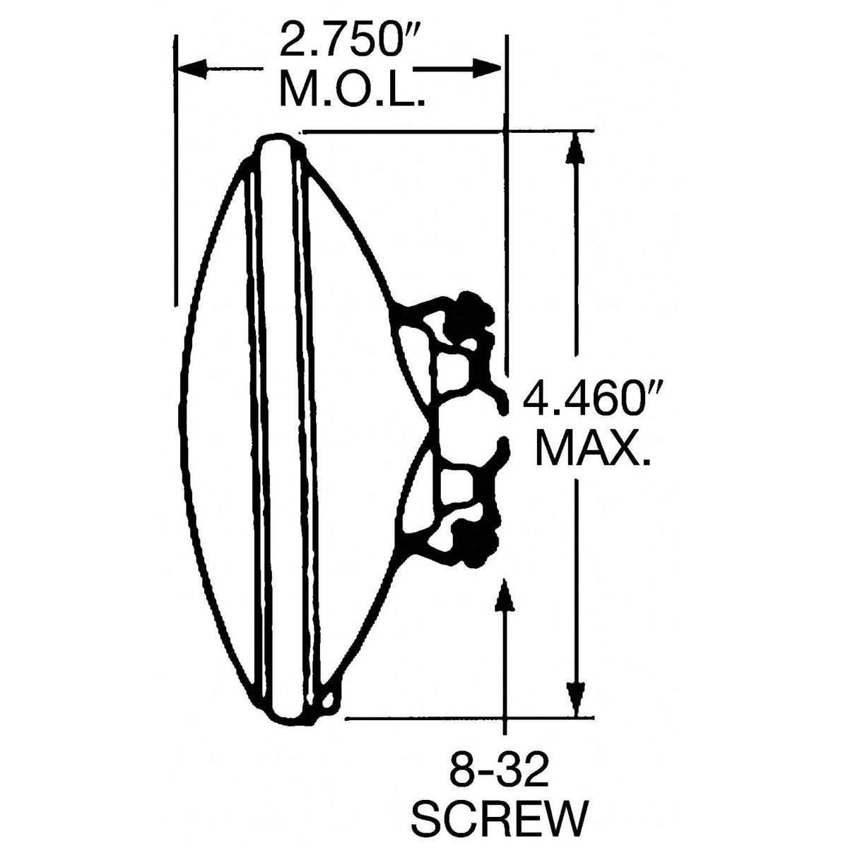 WAGNER 4416 Wagner Lighting 4416 Standard Multi-Purpose Light Bulb Box of 1