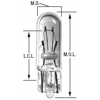 WAGNER 73 Wagner Lighting 73 Standard Multi-Purpose Light Bulb Box of 10