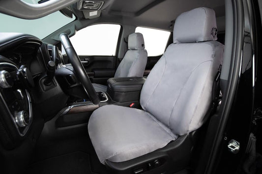 COVERCRAFT SS3491PCGY Custom Grey Polycotton SeatSaver for Chevrolet Tahoe - Covercraft
