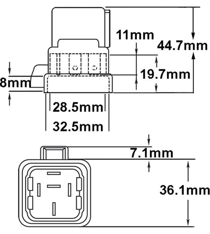 HELLA 007794301 HELLA 007794301 12V 5 Pin, Mini ISO Relay with Weatherproof Cover