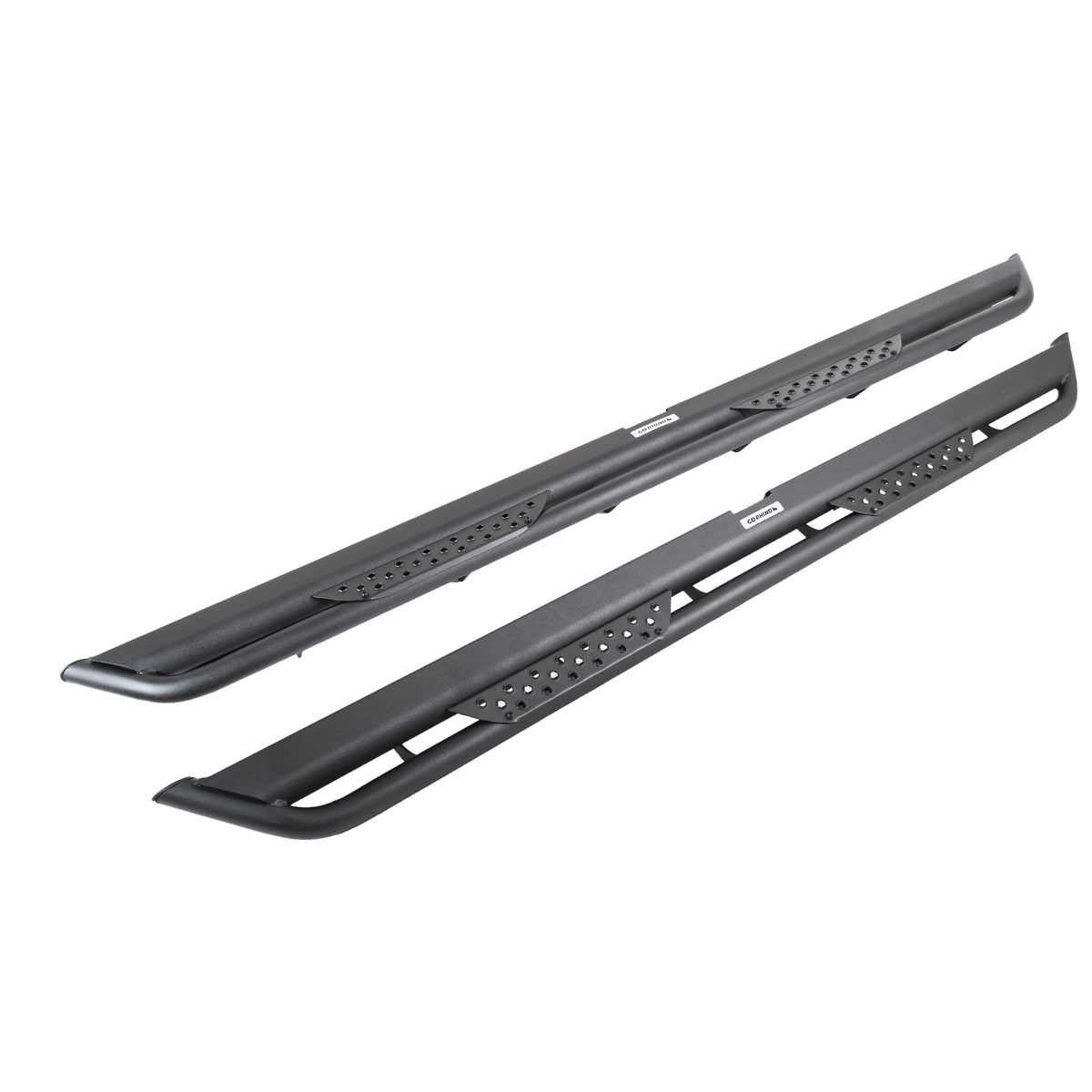 GO RHINO FSDT4516T Go Rhino Dominator Xtreme DT Side Steps & Frame Mounting Brackets | Mild Steel, Textured Black | FSDT4516T | Fits 2020-2024 Jeep Gladiator JT, 4-Door