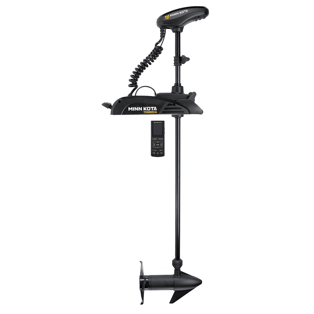 MINN KOTA 1358350 Minn Kota Terrova Bow-Mount Electric Trolling Motor with GPS, Spot-Lock – 55 Lb. Thrust, 54 In. Shaft, Freshwater