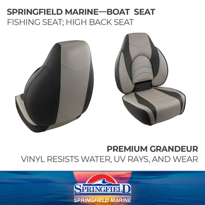 SPRINGFIELD 1041634-1 Springfield 1041634-1 Fish Pro 1 Charcoal/Grey Seat