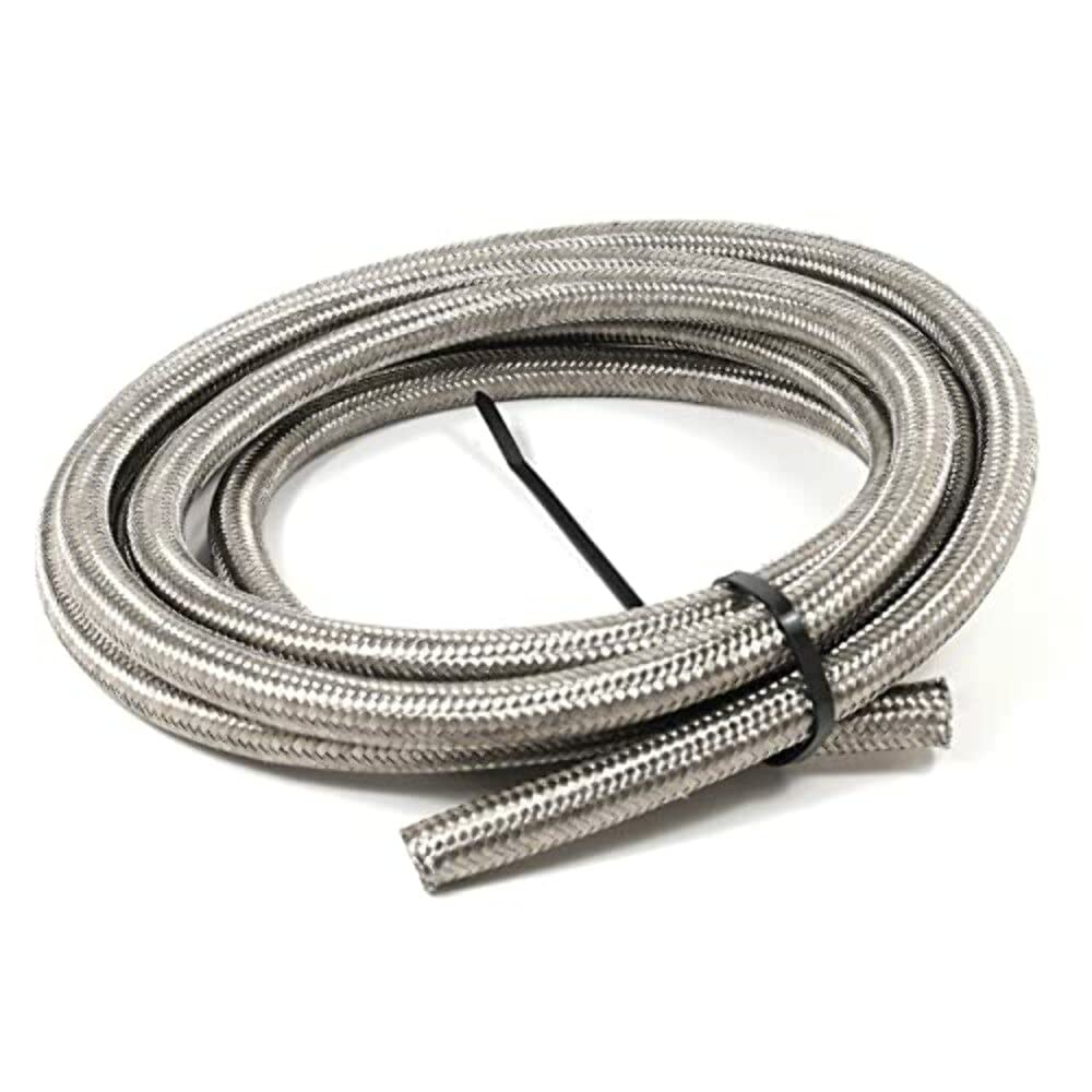 SPEEDFX 5321015 Speedfx 5321015 DBL BRD SS RACING HOSE -10AN X 15'