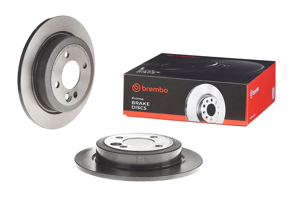 BREMBO 08916311C02 Brembo 08.9163.11 UV Coated solid Rear Brake Rotor MINI OE# 34211503070
