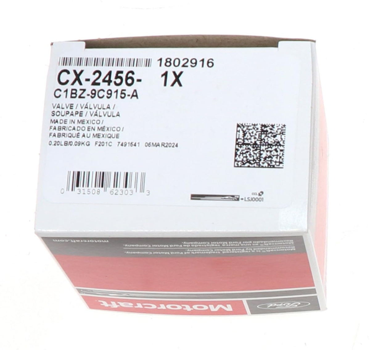 Motorcraft CX2456 Vapor Canister Valve
