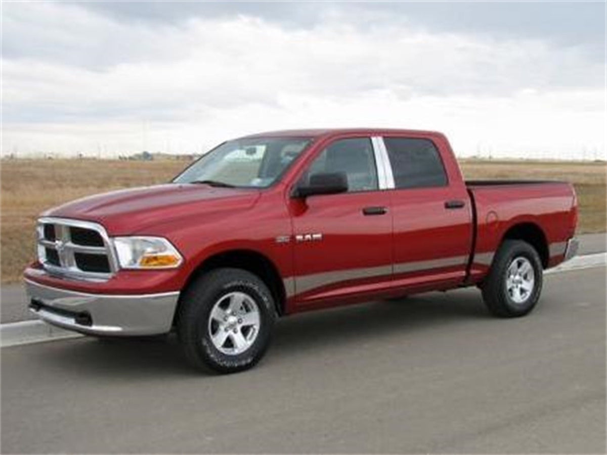 PUTCO 9751317 Putco 9751317 Stainless Steel Rocker Panel for Dodge Ram 2500 and 3500 Crew Cab