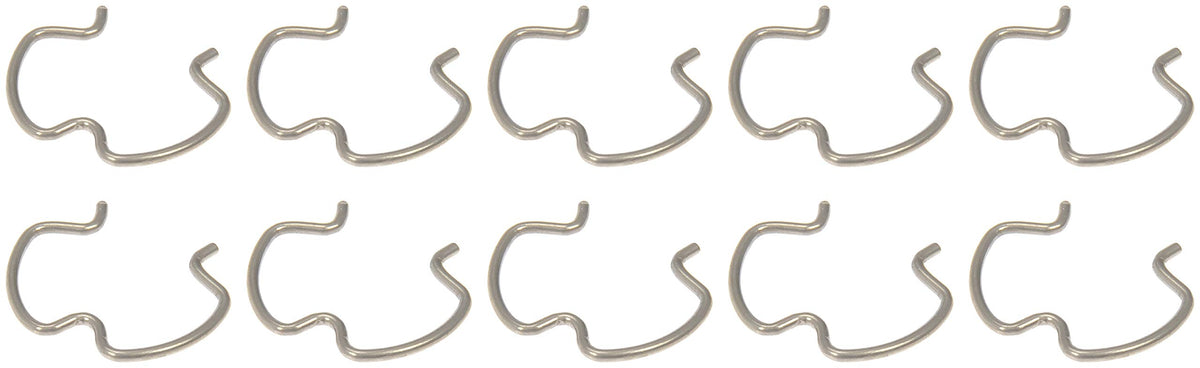 DORMAN 800-801 Dorman 800-801 Quick Connector Clips 4 Each-3/8 In., 1/2 In., And 5/8 In. Steel Clips, 12 Pack Universal Fit