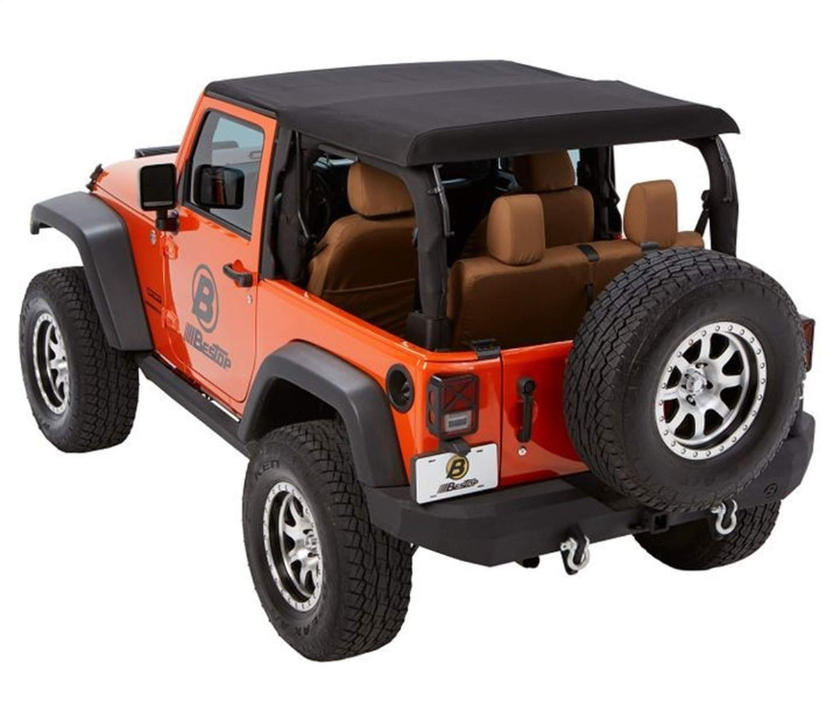 BESTOP 54922-35 Bestop Trektop Glide 5492235 for Jeep Wrangler JK 2-Door 2007-2018