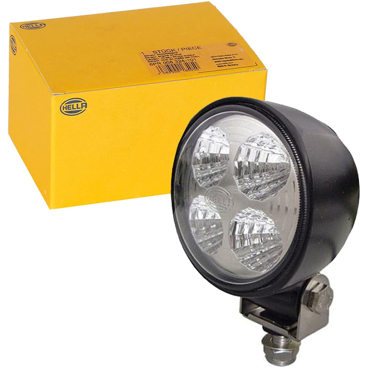 HELLA 996276451 HELLA 1G0 996 276-451 LED-Worklight - Modul 70 Gen. III - 12/24V - 800lm - Bolted/mounting - Swivelling Mounting Bracket - Short distance lighting - Cable: 2000mm - Plug: open cable ends