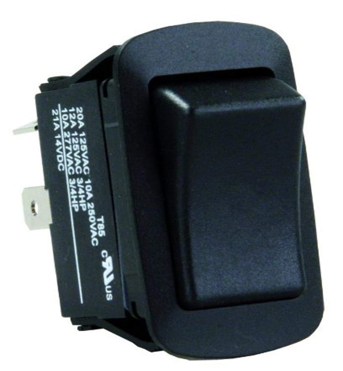 JR PRODUCTS 13795 JR Products 13795 Black On/Off SPST H2O Resistant