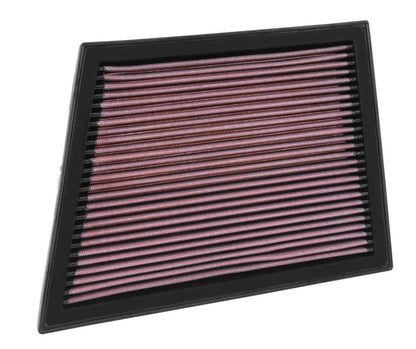 K&N FILTER 33-3025 K&N High-Flow Original Lifetime Engine Air Filter: Increase Power: Premium, Washable: Compatible with 2014-2024 BMW: (See Product Description for Select Models) 33-3025