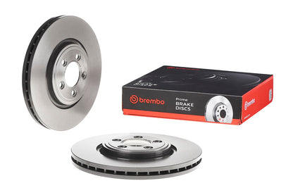 BREMBO 09B31111C02 Brembo 09.B311.11 UV Coated Pillar Vented Front Brake Rotor DAIMLER/JAGUAR OE# C2C25336