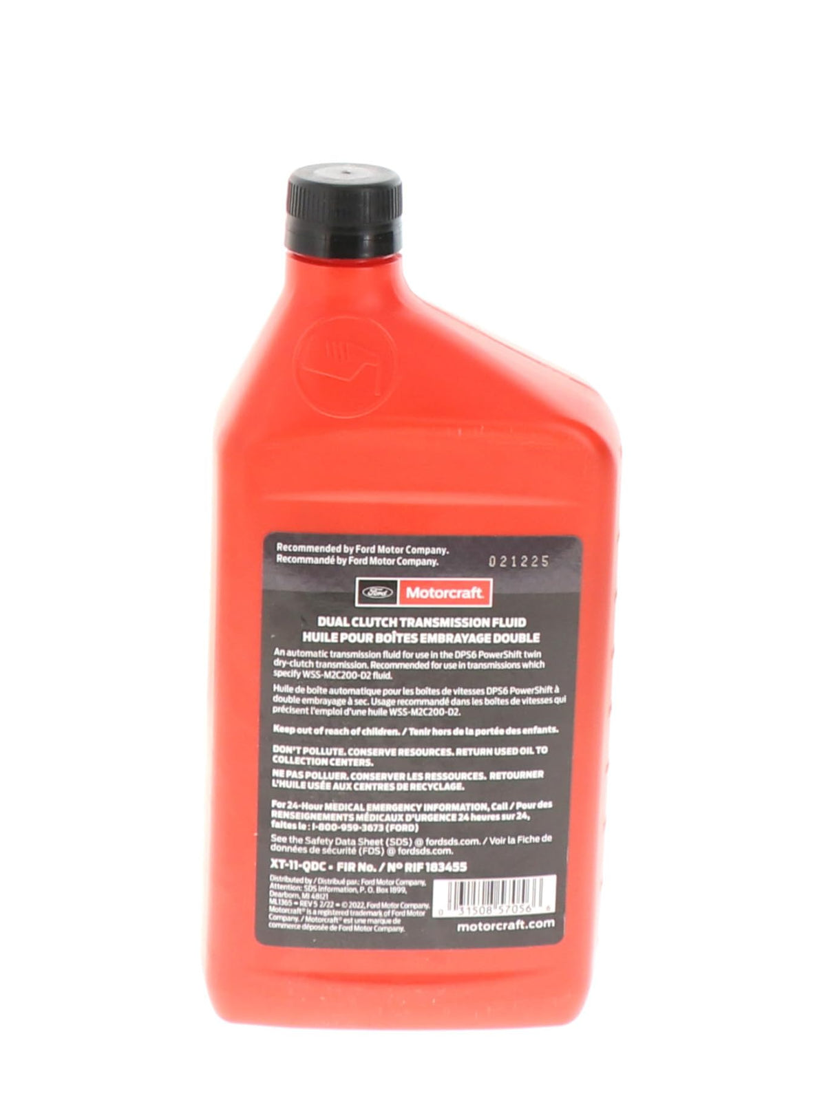 Motorcraft XT11QDC DUAL CLUTCH TRANSMISSION FLUID