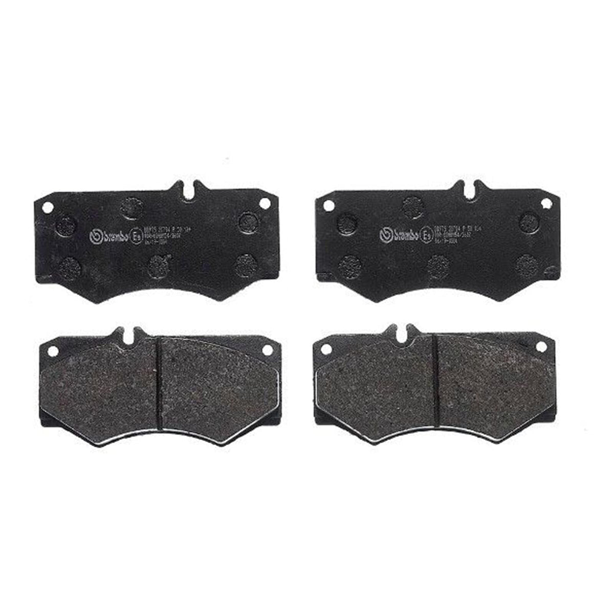 BREMBO P50134 Brembo P50134 Low-Met Front Disc Brake Pad Set MERCEDES-BENZ/PUCH OE# 0084206120