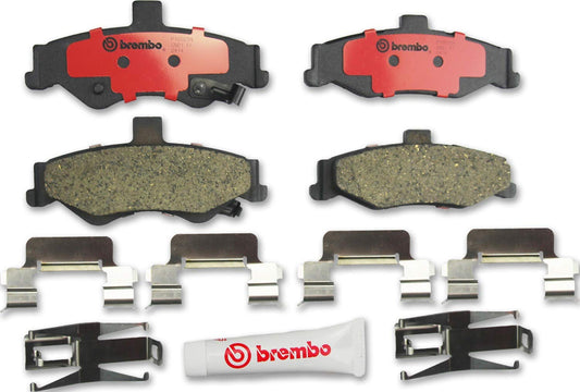 BREMBO P10025N Brembo P10025N Premium Ceramic Rear Disc Brake Pad Set CHEVROLET OE# 12454972