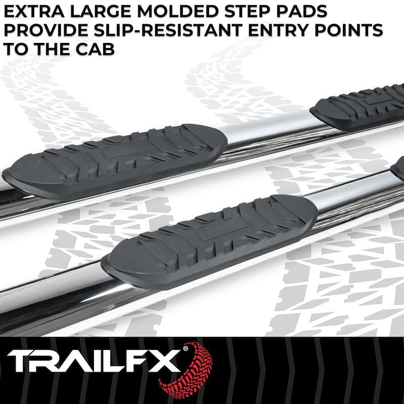 TRAILFX A1541S Trailfx Trail FX A1541S 4 INCH Oval NERF BAR PSS