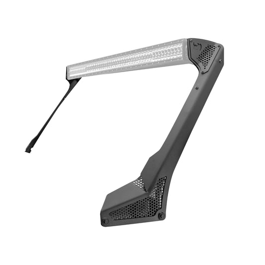 GO RHINO 730500T Go Rhino - 730500T - Go Rhino! 730500T Windshield Lightmount for Compatible with/Replacement for Jeep JL & JT Gladiator, Textured Black