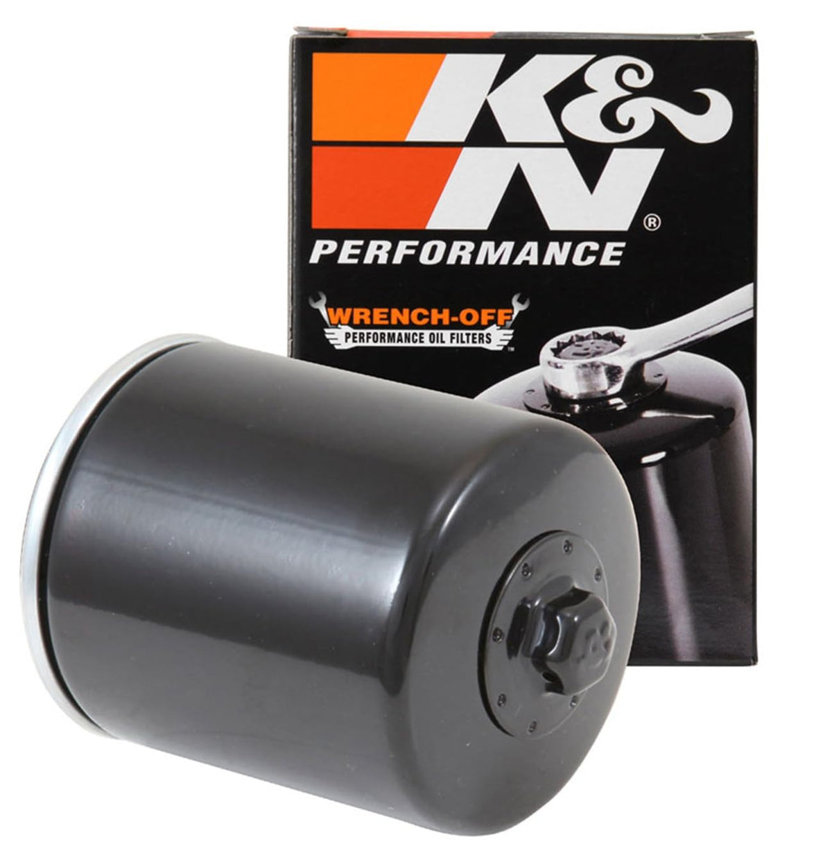 K&N FILTER KN-171B K&N Motorcycle Oil Filter: High Performance, Wrench Off Nut, KN-171B