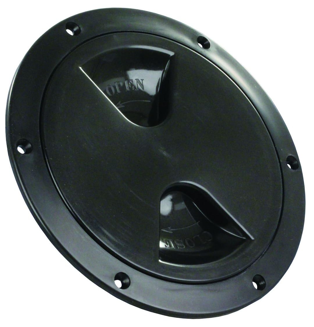 JR PRODUCTS 31035 JR Products 31035 Access/Deck Plate - 5", Black