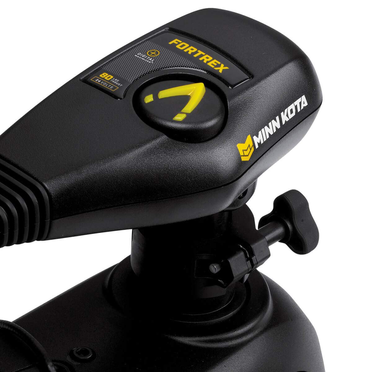 MINN KOTA 1368668 Minn Kota Fortrex Bow-Mount Electric Trolling Motor with Dual Spectrum CHIRP Sonar – 80 Lb. Thrust, 52 In. Shaft, Freshwater