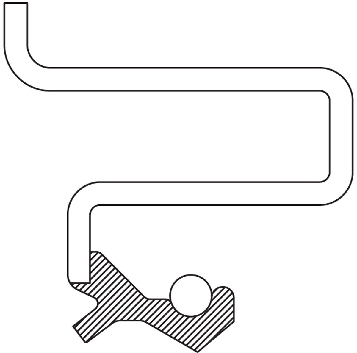 NATIONAL 8610 National 8610 Differential Pinion Seal for 1982-2001 Chevrolet S10