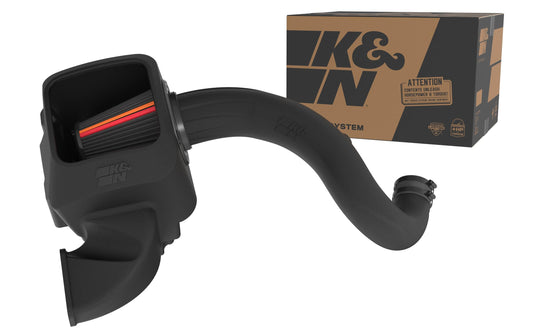 K&N FILTER 50-1564D K&N NextGen Cold Air Intake System: Dry-Flow Cotton Filter: Compatible with 2013-2024 RAM 1500, 1500 Classic; 50-1564D