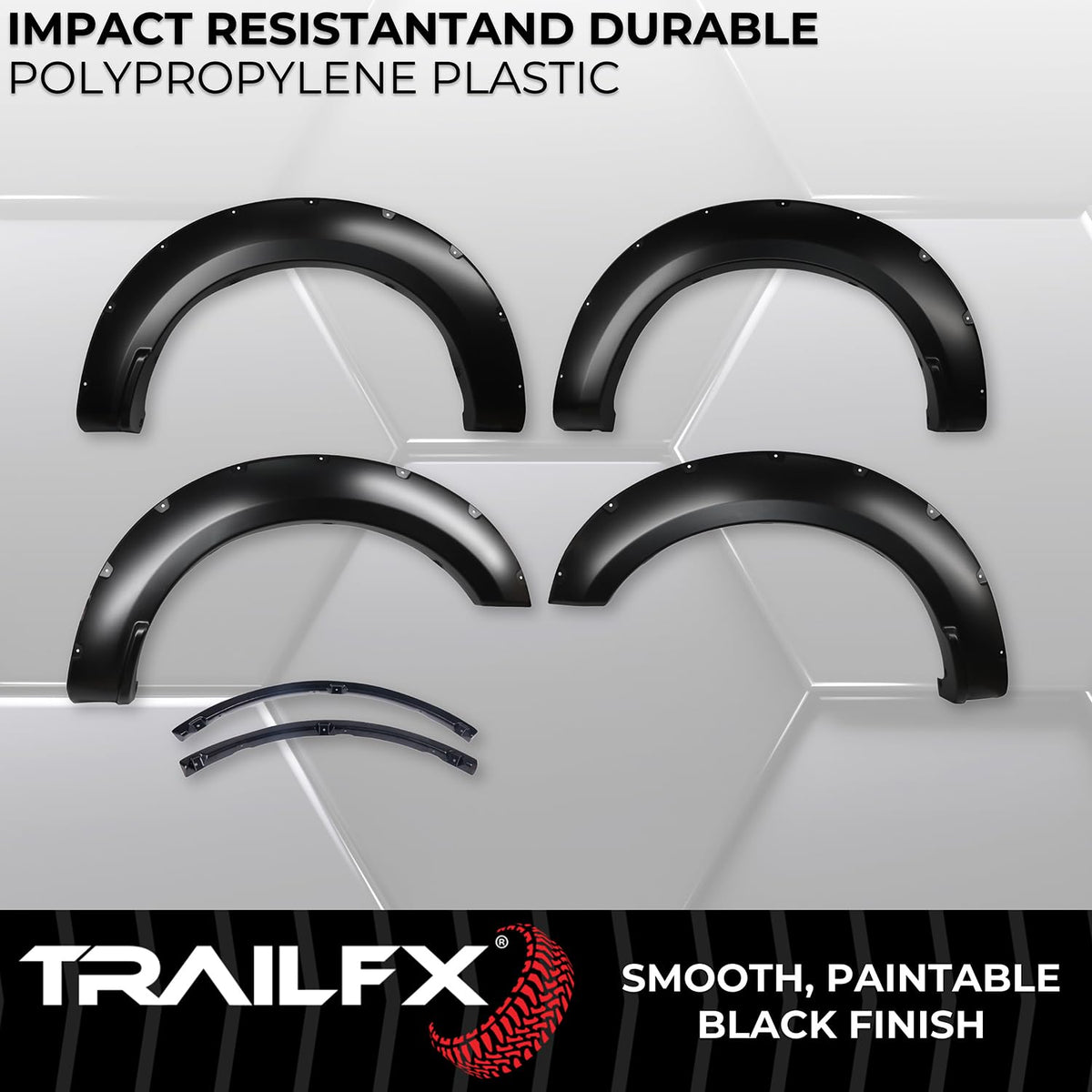 TRAILFX TFF3007S Trailfx TFF3007S POCKET STYLE FLARE SMOOTH SET OF 4