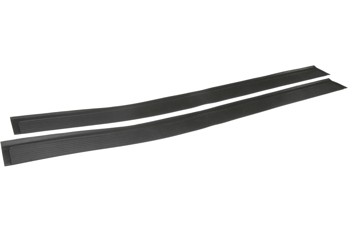 URO PARTS 1076860180PR URO Parts 1076860180PR Door Sill Mat Set, Black; Includes Left and Right