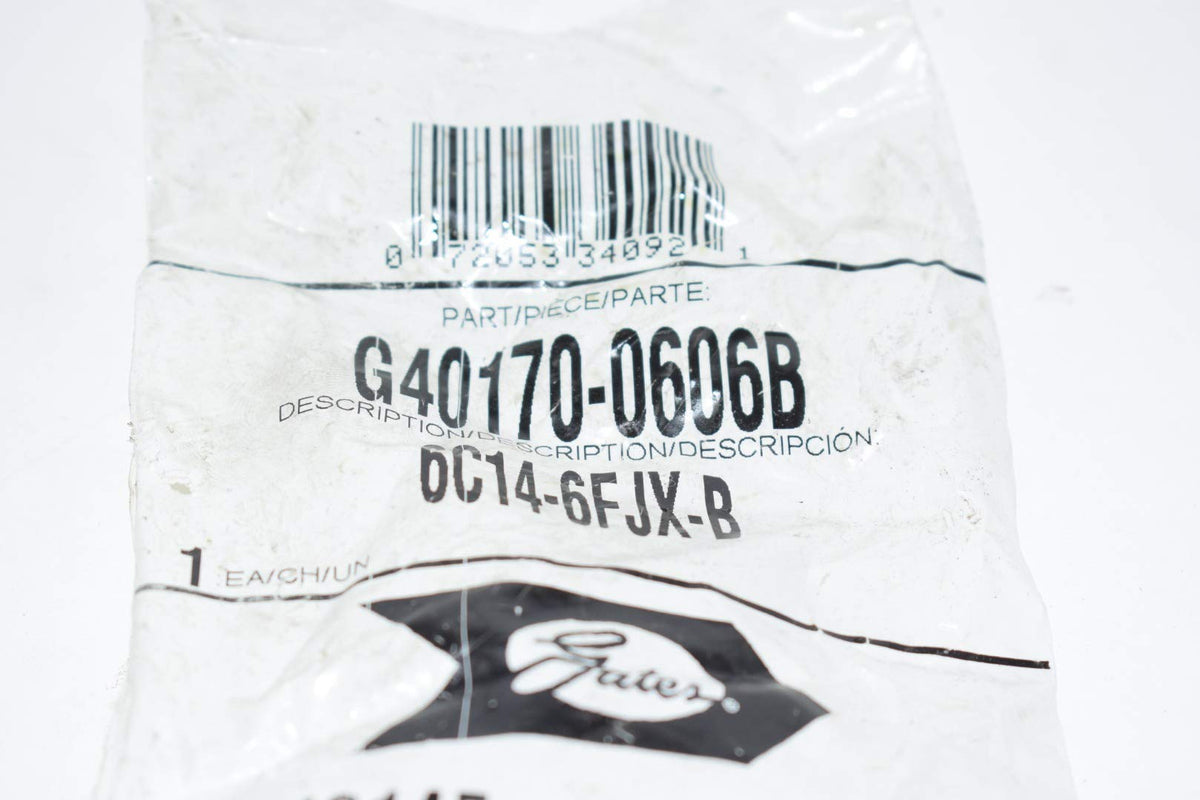 Gates G40170-0606B HYDRAULIC COUPLING-C14