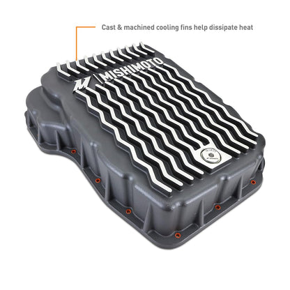 MISHIMOTO MMTP-RAM-07 Mishimoto Transmission Pan for Dodge Ram 6.7L Cummins 2007.5-2024