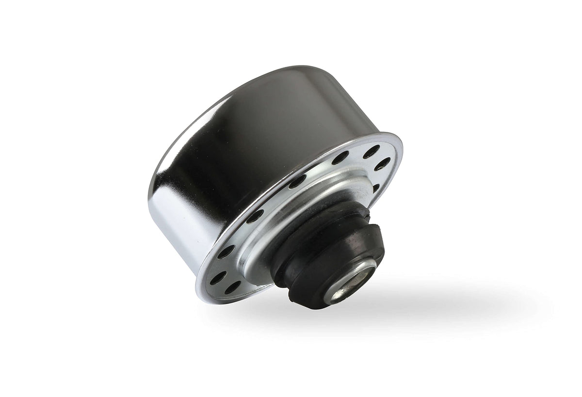 MR GASKET 2057 Mr. Gasket 2057 High Performance Push-On Breather - Chrome