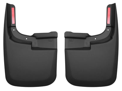 Husky Liners 58461 Husky Liners — Front Mud Guards – Fits 2017-2024 Ford F-250/F-350 Super Duty w/o OEM Fender Flares - Black, 2 Pc – 58461