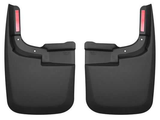 Husky Liners 58461 Husky Liners — Front Mud Guards – Fits 2017-2024 Ford F-250/F-350 Super Duty w/o OEM Fender Flares - Black, 2 Pc – 58461