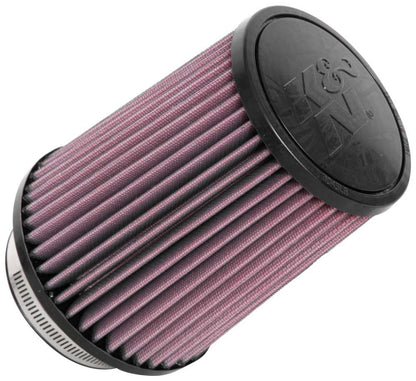 K&N FILTER RU-4630 K&N High-Flow Original Lifetime Universal Clamp-On Air Filter:Performance, Premium, Washable: Flange Diameter: 3.5 In, Filter Height: 6.5 In, Flange Length: 1.25 In, Shape: Round Tapered, RU-4630