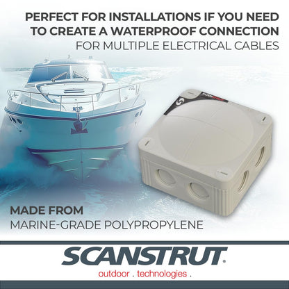 SCANSTRUT SB-8-10 Scanstrut SB-8-10 Waterproof Electrical Junction Box - 10-Way