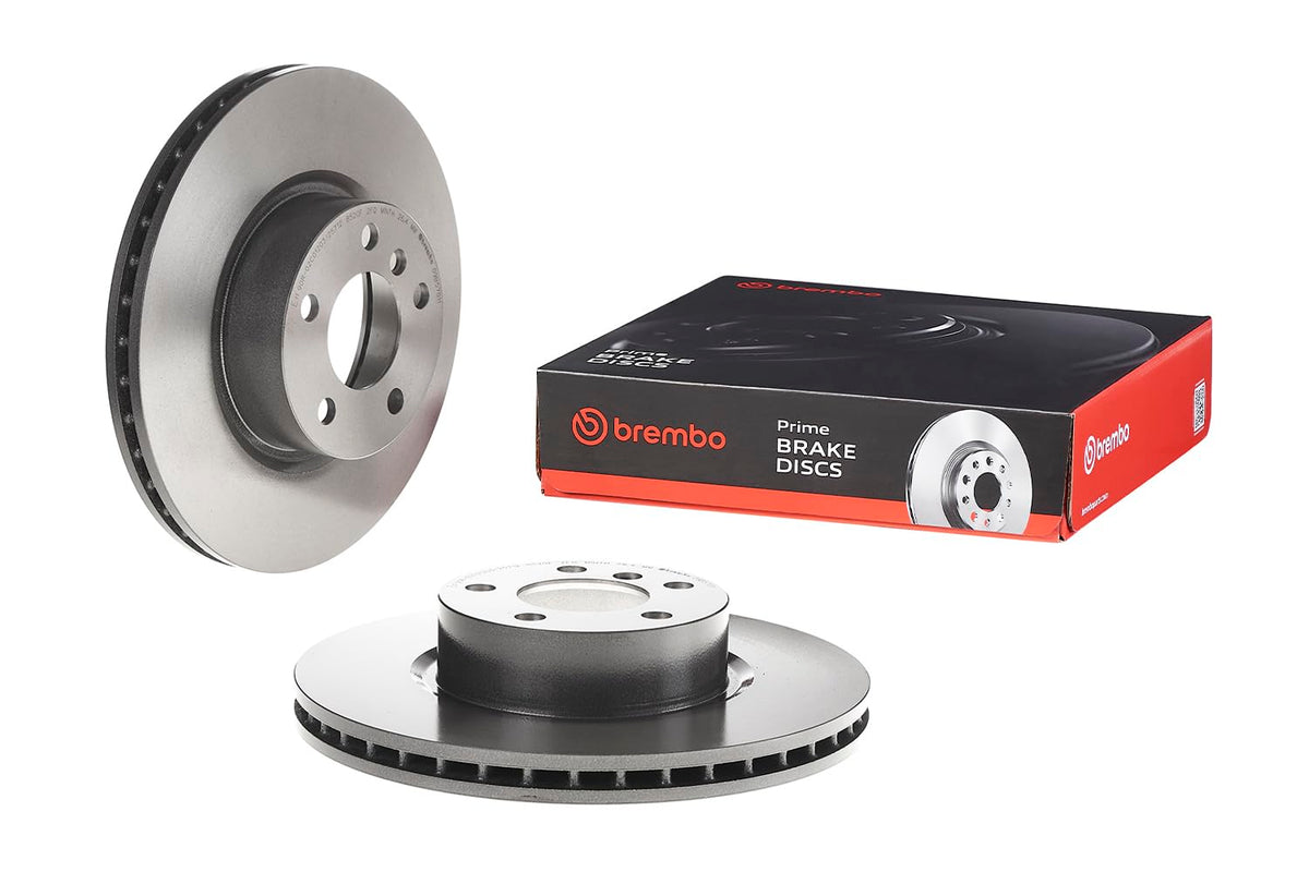 BREMBO 09B57011C02 Brembo 09.B570.11 UV Coated vented Front Brake Rotor BMW OE# 34106787490