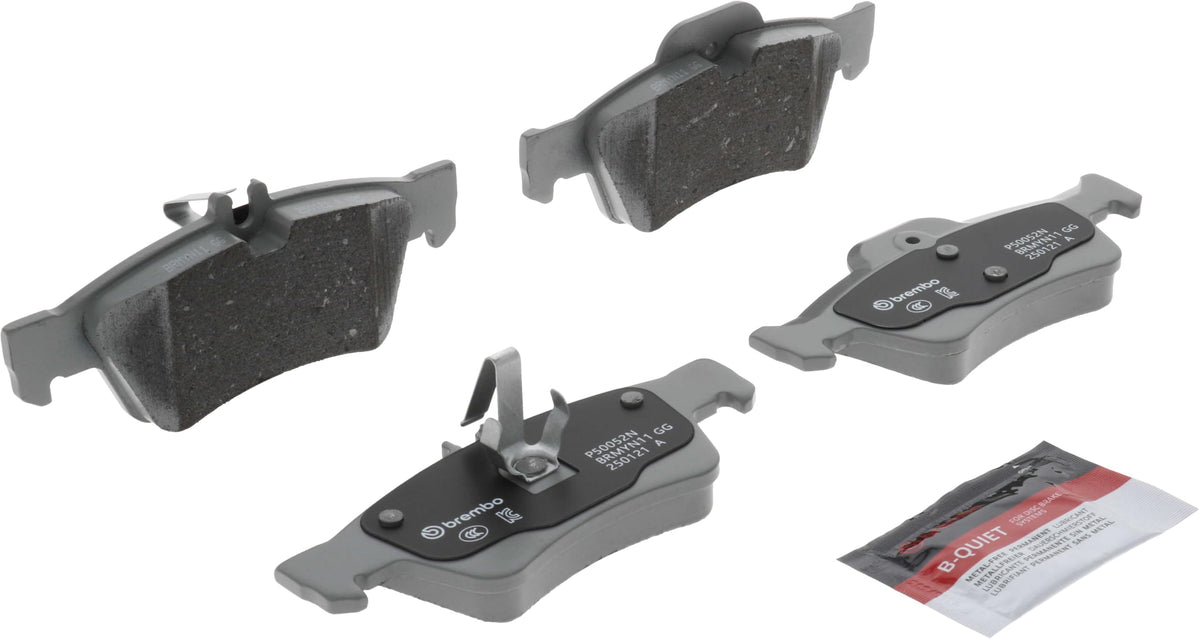 BREMBO P50052N Brembo P50052N Premium Ceramic Rear Disc Brake Pad Set MERCEDES-BENZ/MERCEDES-BENZ (BBDC) OE# 0064200120