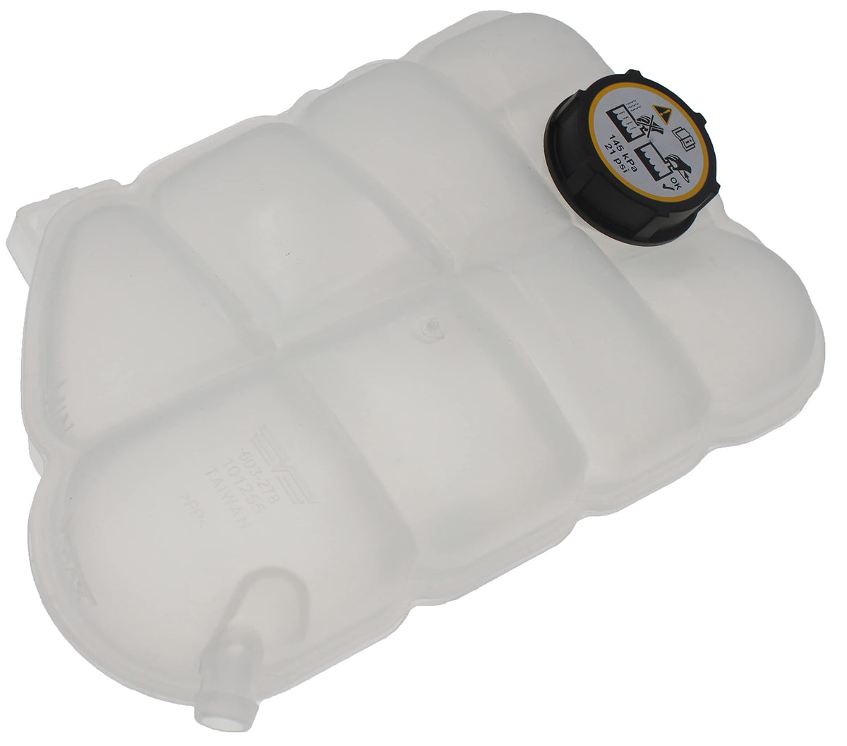DORMAN 603-278 Dorman 603-278 Front Pressurized Coolant Reservoir with Cap Compatible with Select Ford Models