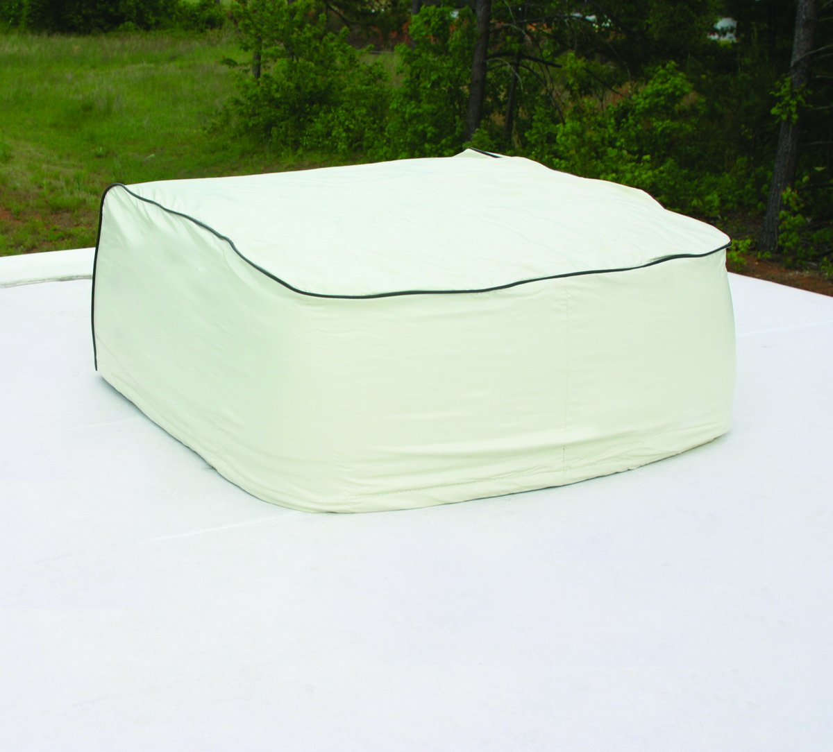 CAMCO 45391 Camco 45391 Vinyl Air Conditioning Cover (White)