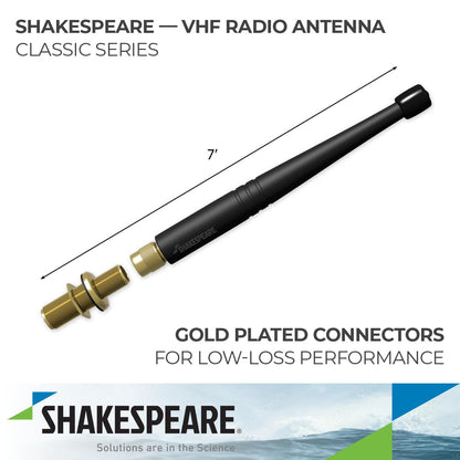 SHAKESPEARE 5912 Shakespeare 5912 7' VHF QUICK CONNECT FLEX ANTENNA