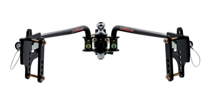 CAMCO 48770 Camco Eaz-Lift ReCurve R3 400lb Camper/RV Weight Distribution Hitch - Features Adjustable Sway Control & Includes 2" Hitch Ball w/6,000lb Max Rating - 600lb Max Tongue Weight Rating (48770)